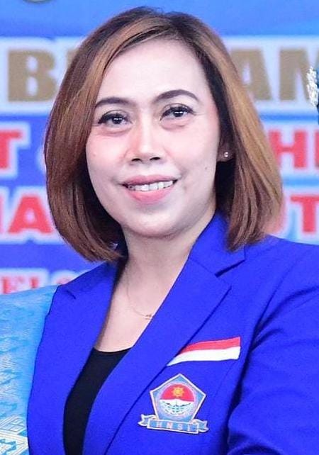 Foto Bendahara Umum HNSI Dewi Angraeni